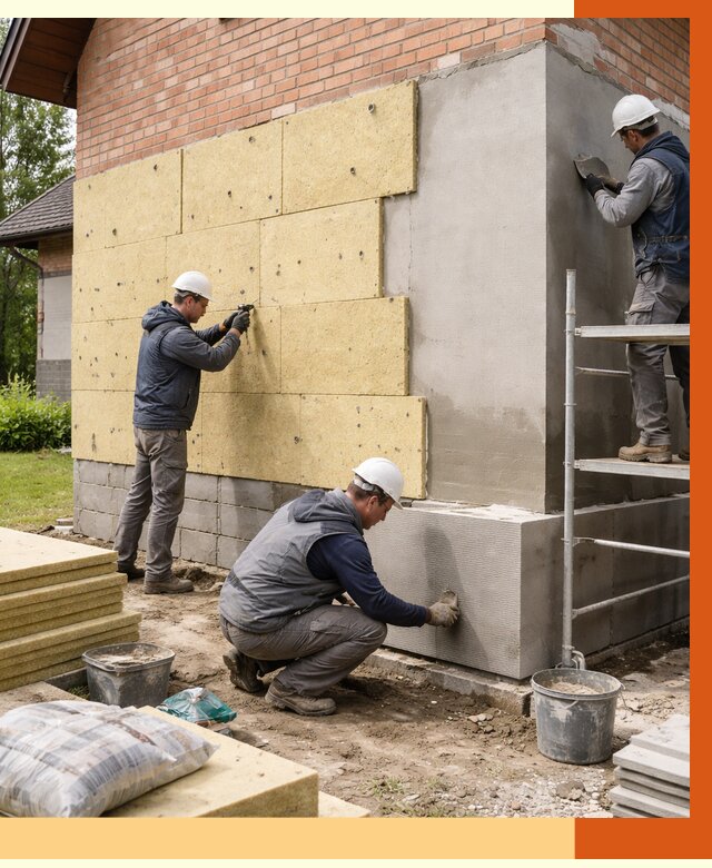 Утепление частного дома в Сарапуле под ключ от 7743 руб/м2 — недорого | ТепломастерСрл