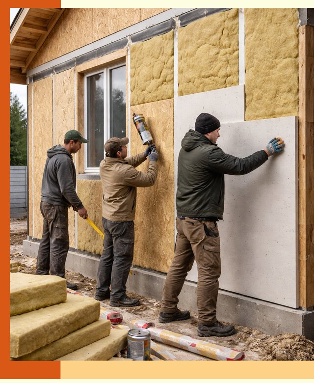 Профессиональное утепление дома из SIP-панелей в Сарапуле