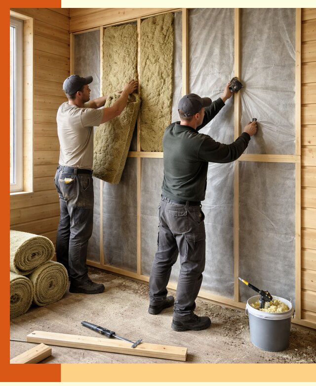 Утепление дома из минибруса в Сарапуле: комплексные теплоизоляционные работы