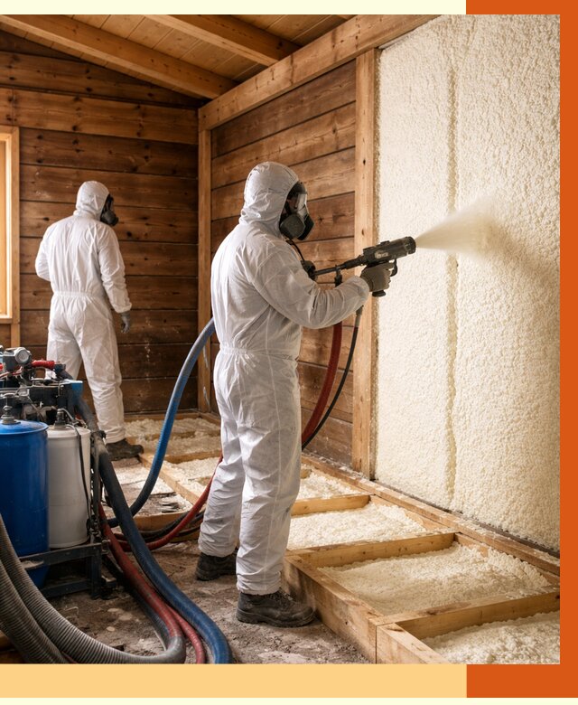 Утепление бани ппу в Сарапуле под ключ от 4336 руб./м2 | ТепломастерСрл - напыление и монтаж ппу