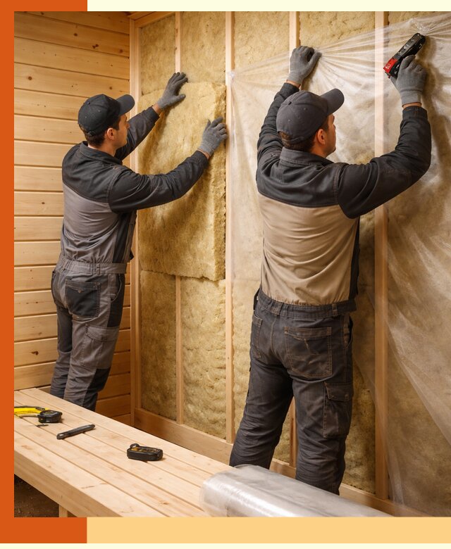 Профессиональное утепление сауны в Сарапуле с гарантиями качества