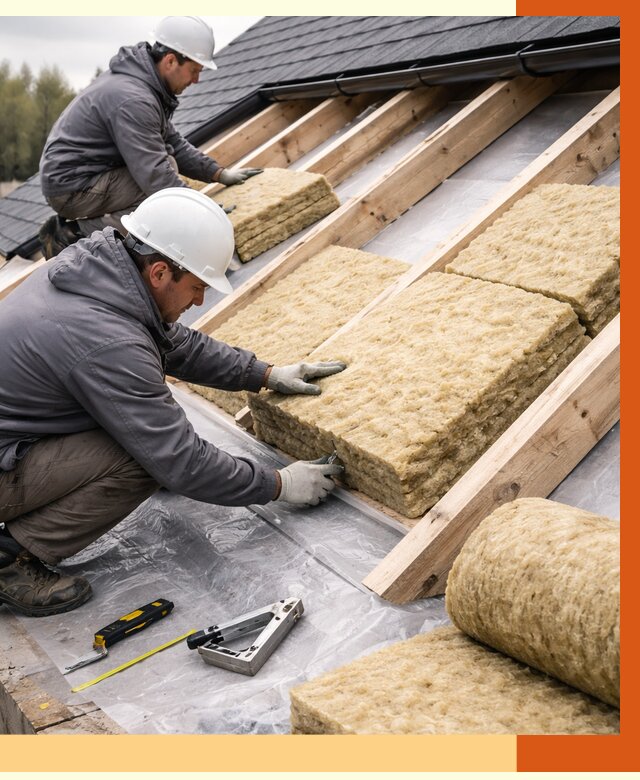 Утепление крыши в Сарапуле от 1910 руб./м2 — комплексное утепление кровли | ТепломастерСрл