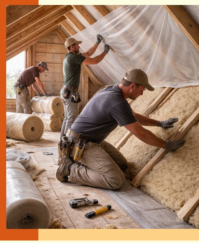 Утепление крыши изнутри в Сарапуле: профессионально и надежно