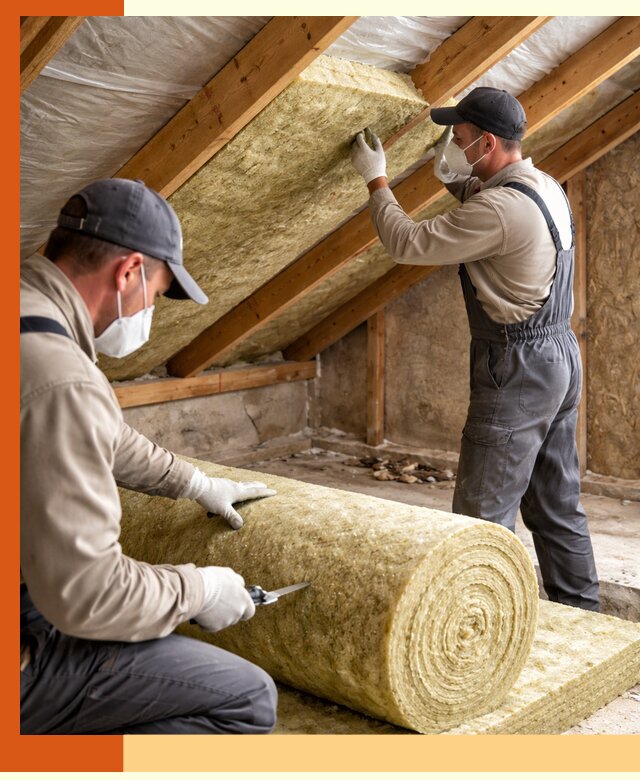 Утепление чердака минватой быстро и качественно в Сарапуле