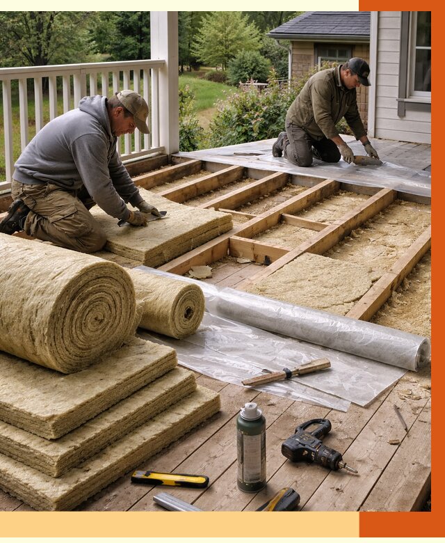 Утепление террасы в Сарапуле от 4336 руб./м2 — утеплить террасу под ключ | ТепломастерСрл