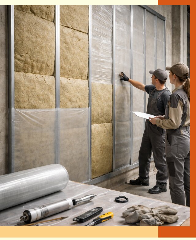 Утепление склада химсырья в Сарапуле от 4646 руб. под ключ | ТепломастерСрл