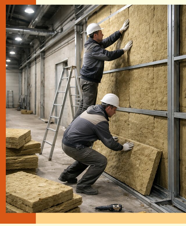 Утепление цеха под ключ в Сарапуле с гарантией качества