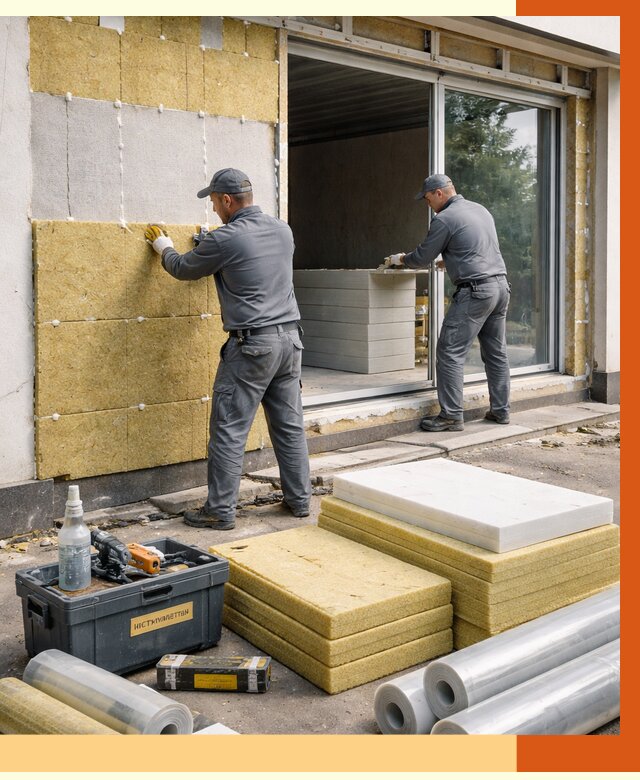 Утепление торгового павильона в Сарапуле от 14970 руб./м² под ключ | ТепломастерСрл