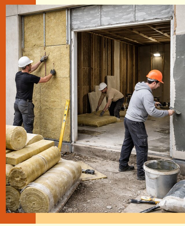 Утепление торгового павильона в Сарапуле — качественно и энергоэффективно