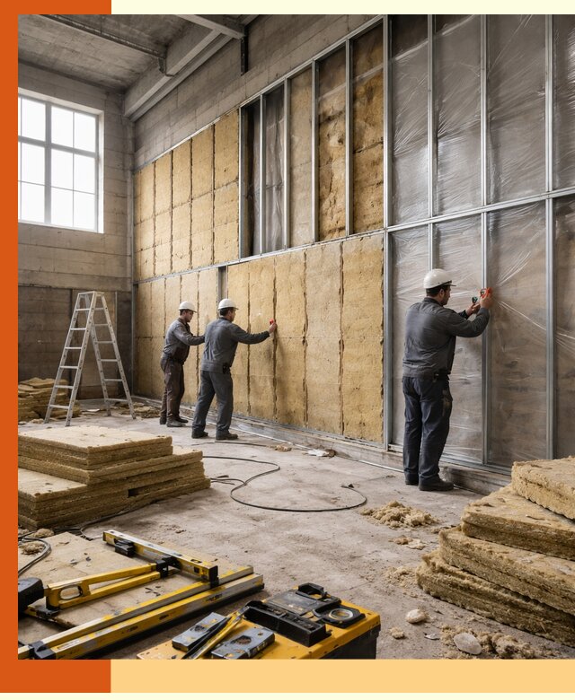 Утепление спортивного зала в Сарапуле качественно и недорого