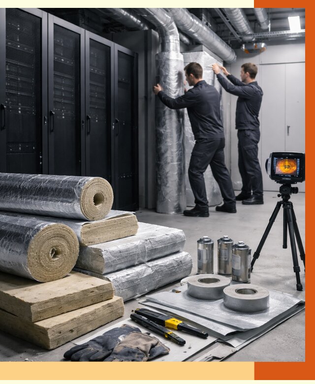 Утепление серверной в Сарапуле от 8775 руб./м² — комплексно под ключ | ТепломастерСрл