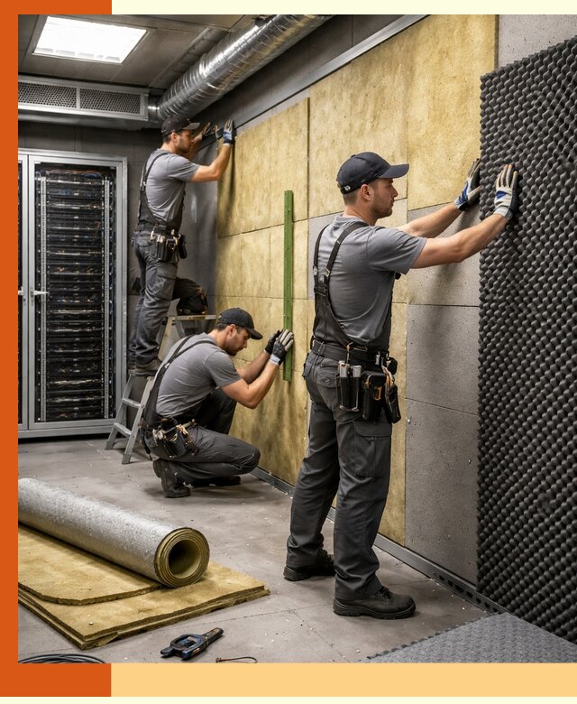 Утепление серверной комнаты профессионально в Сарапуле