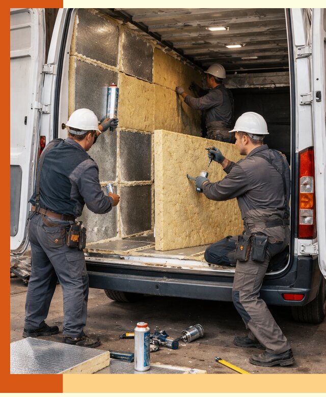 Утепление фургона-рефрижератора в Сарапуле для сохранения температуры