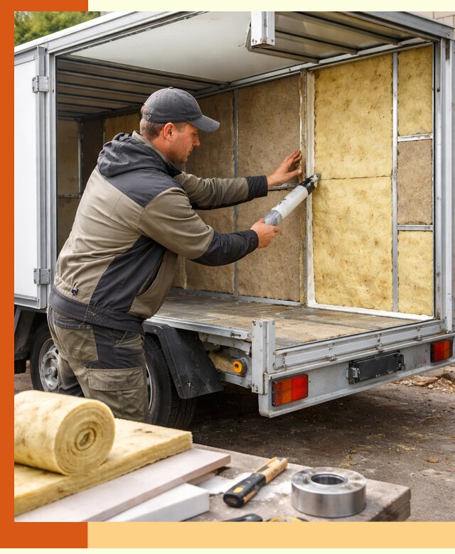 Профессиональное утепление прицепа в Сарапуле для любых условий