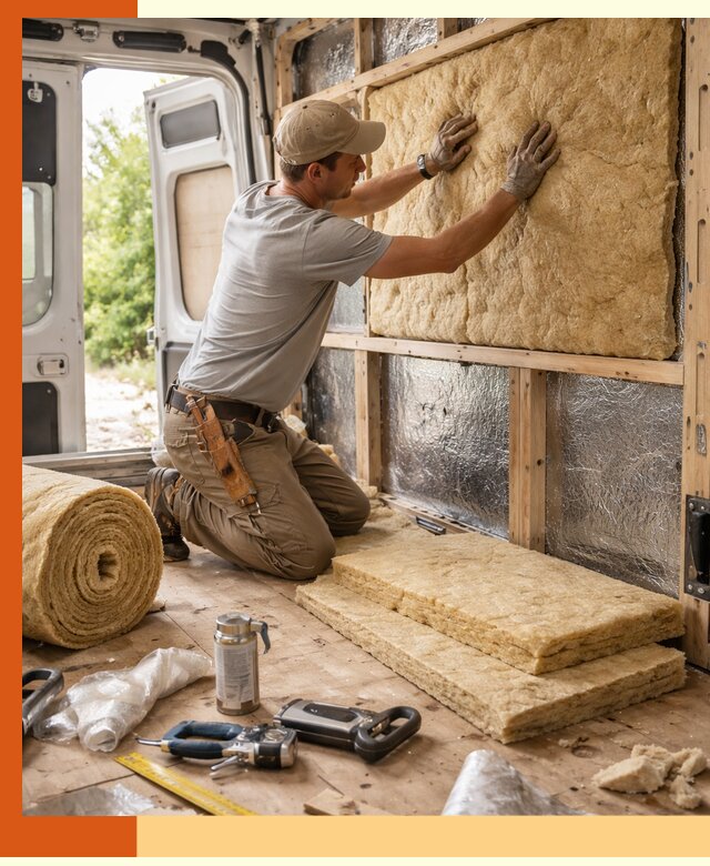 Утепление кемпера под ключ в Сарапуле с гарантией качества