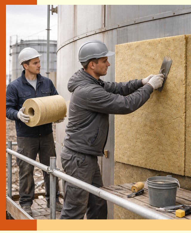 Профессиональное утепление резервуара и теплоизоляция в Сарапуле