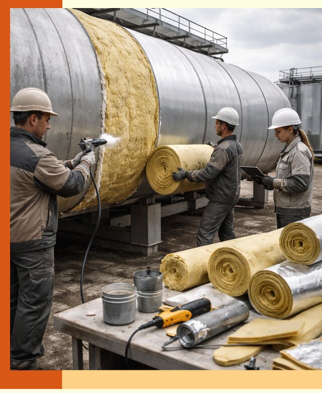 Утепление цистерны в Сарапуле — утеплители и монтаж под ключ