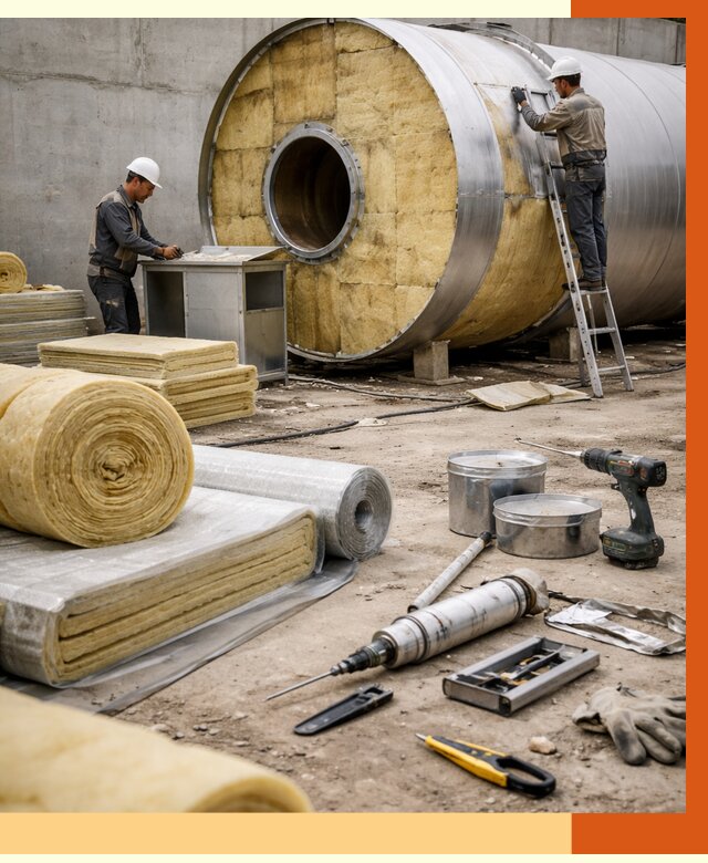 Утепление резервуара с топливом в Сарапуле от 28391 руб. под ключ | ТепломастерСрл