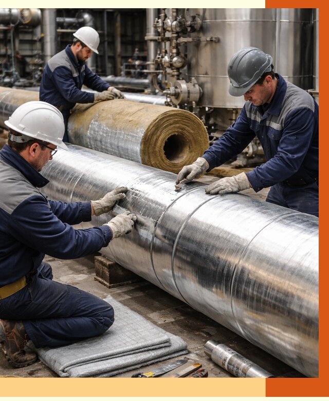 Утепление технологического оборудования в Сарапуле от 4336 руб. за м2 | ТепломастерСрл