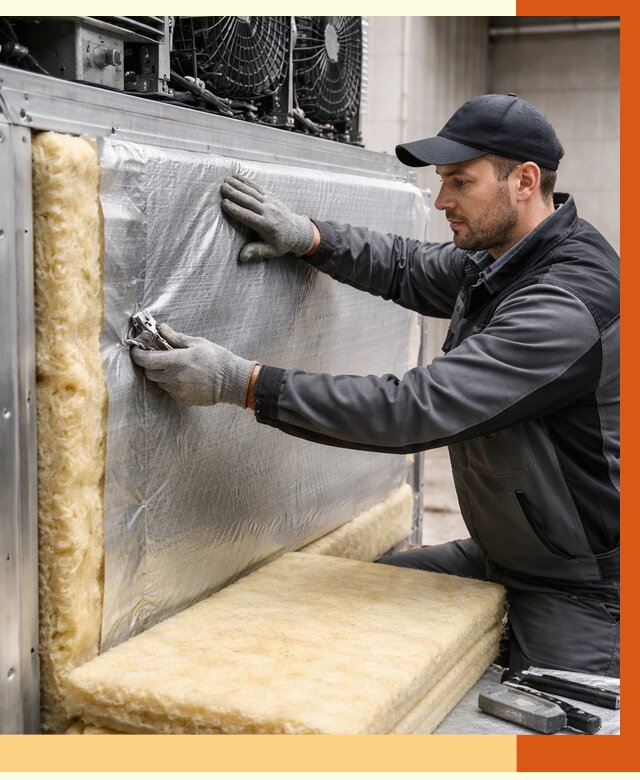 Утепление холодильного агрегата в Сарапуле от 8775 руб. под ключ | ТепломастерСрл