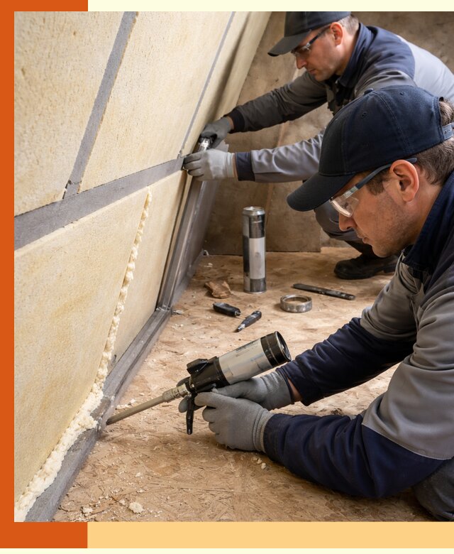 Герметизация стыков ППУ в Сарапуле — надежное уплотнение швов