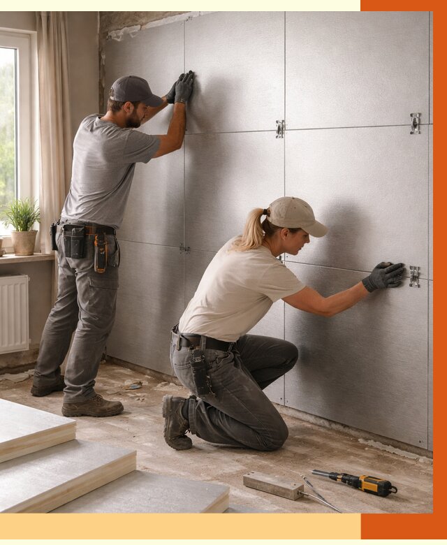 Утепление PIR панелями в Сарапуле от 4336 руб. под ключ | ТепломастерСрл