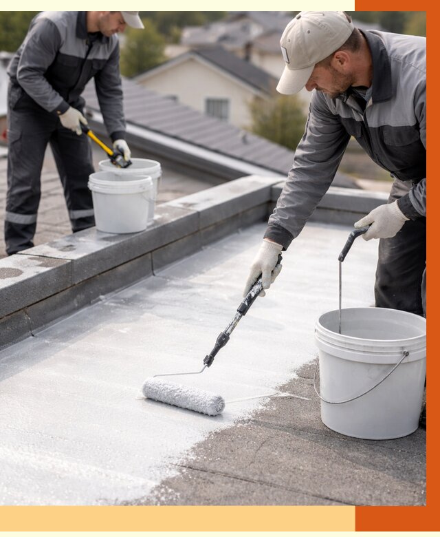 Утепление кровли жидкой теплоизоляцией в Сарапуле от 2220 руб./м2 | ТепломастерСрл