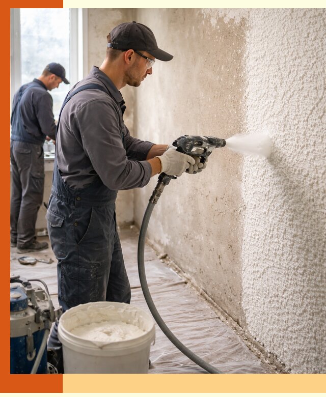 Утепление стен жидкой теплоизоляцией в Сарапуле для квартир и домов