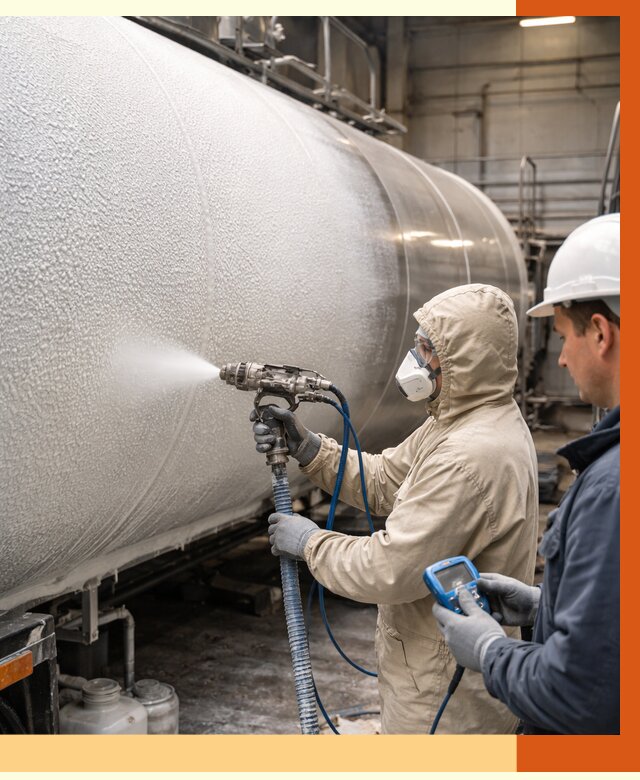 Утепление автоцистерны жидкой теплоизоляцией в Сарапуле от 14970 руб. под ключ | ТепломастерСрл
