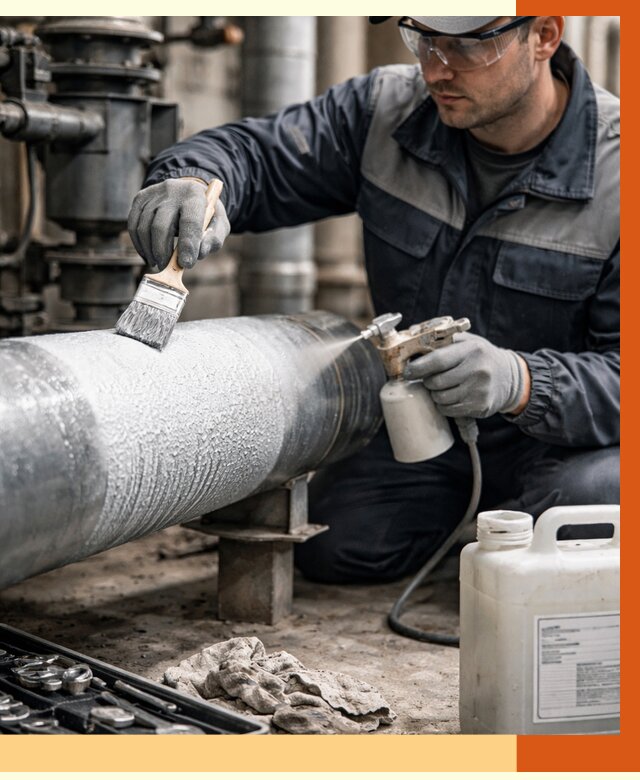 Утепление оборудования жидкой теплоизоляцией в Сарапуле от 4646 руб. | ТепломастерСрл