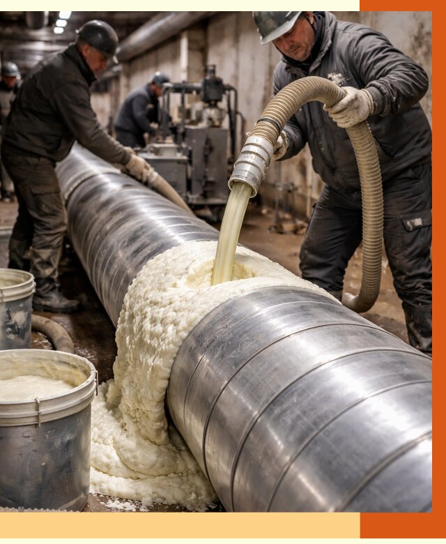 Утепление теплотрассы жидкой теплоизоляцией в Сарапуле от 4336 руб. | ТепломастерСрл