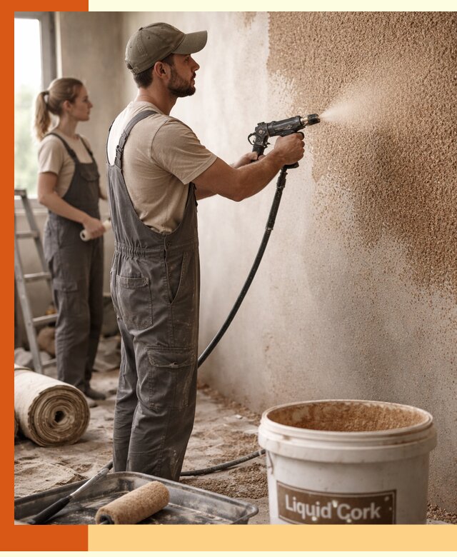 Утепление стен жидкой пробкой в Сарапуле эффективное и долговечное