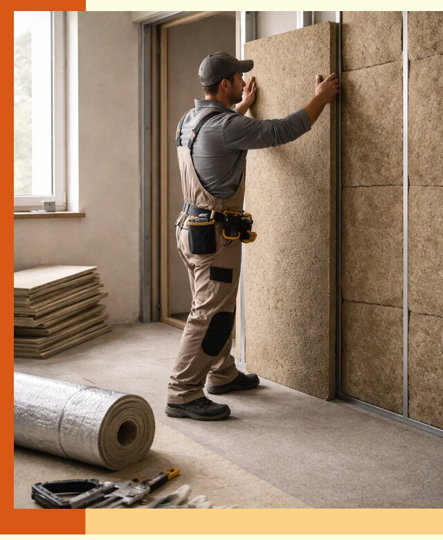 Шумоизоляция дома в Сарапуле — комплексная защита от шума