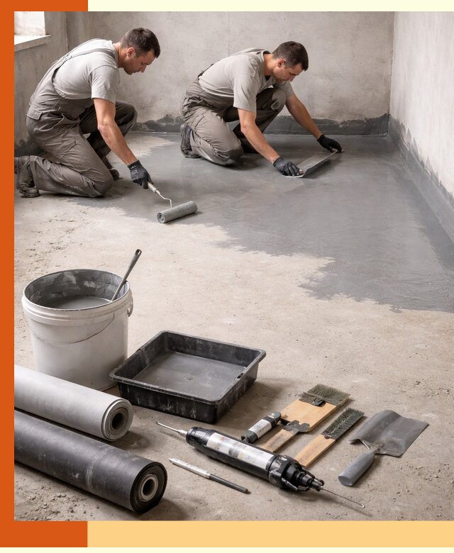 Гидроизоляция пола в Сарапуле — надежная защита от влаги и протечек