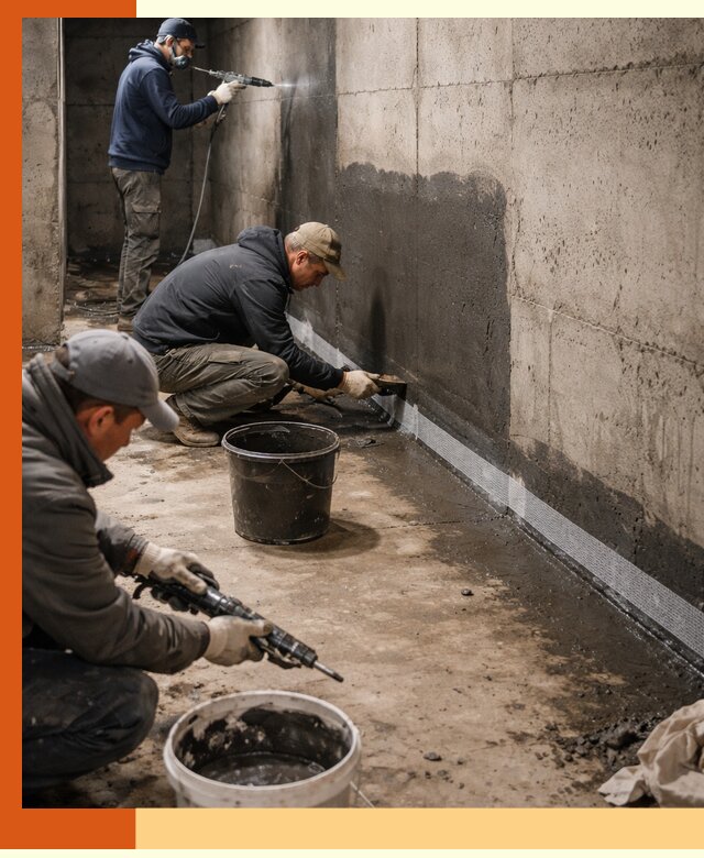 Гидроизоляция подвала в Сарапуле — комплексная защита от влаги