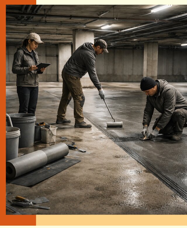 Гидроизоляция паркинга в Сарапуле: качественная защита зданий