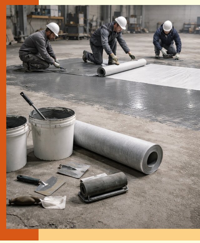Гидроизоляция промышленного пола в Сарапуле — защита и долговечность