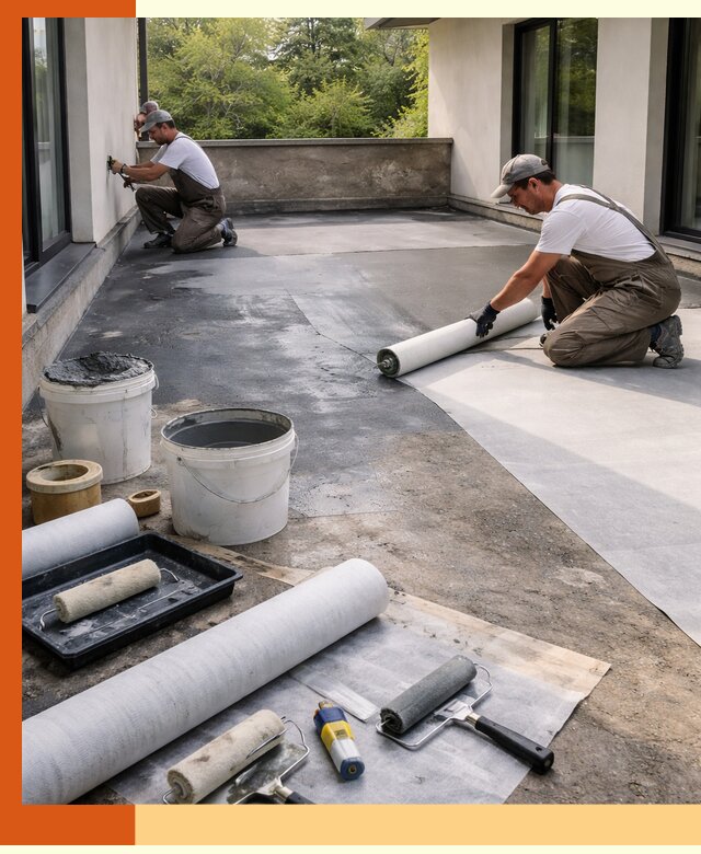 Гидроизоляция террасы в Сарапуле — надежная защита от влаги и протечек