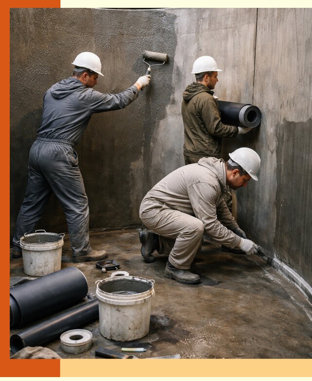 Гидроизоляция резервуара профессионально в Сарапуле