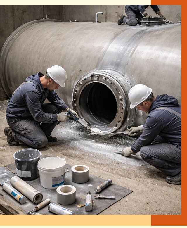 Гидроизоляция резервуара с топливом в Сарапуле от 77430 руб. под ключ | ТепломастерСрл