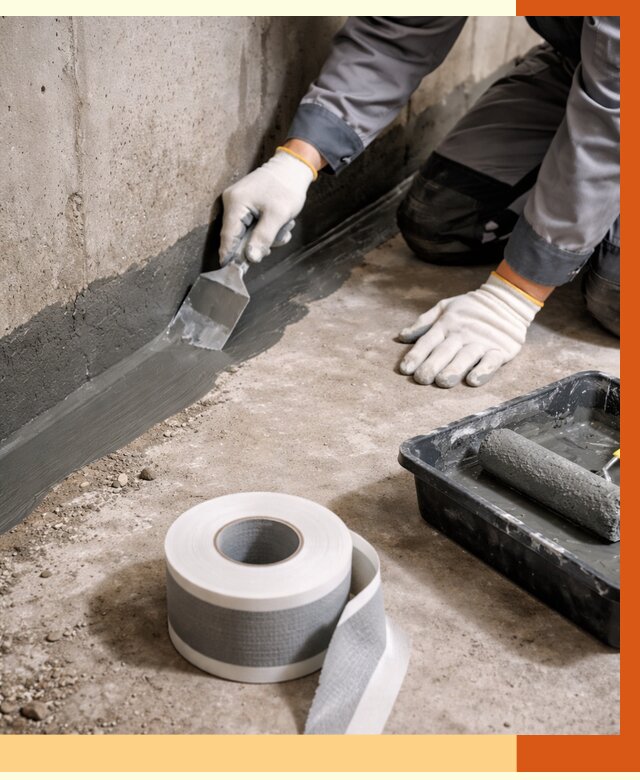 Гидроизоляция швов и герметизация стыков в Сарапуле от 1291 руб. | ТепломастерСрл