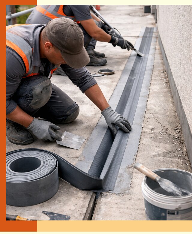 Гидроизоляция деформационного шва в Сарапуле профессионально и надежно