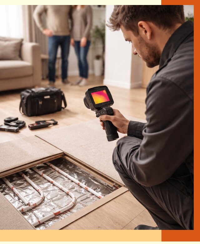 Тепловизионное обследование теплого пола в Сарапуле от 4646 руб. — ТепломастерСрл